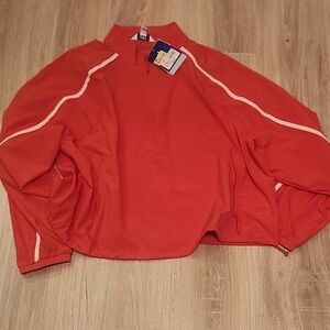 Joy Lab Nwt Coral Sporty Quarter-Zip Jacket